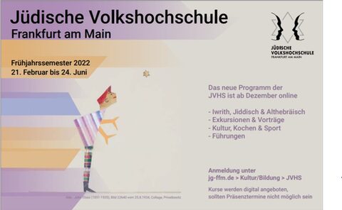 Semesterprogramm JVHS Frankfurt