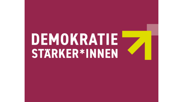 Logo Demokratiestärker*innen