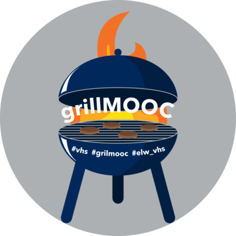 Das Logo des vhs-grillMOOC