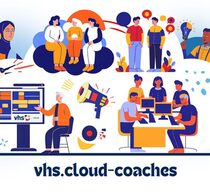 Illustration der Mission der vhs.cloud-Coaches