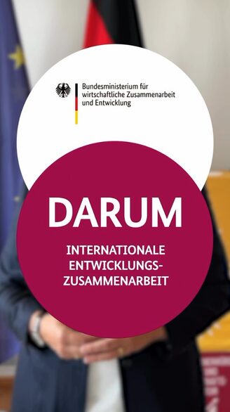 Kampagnenbild #Darum Internationale Entwicklungszusammenarbeit