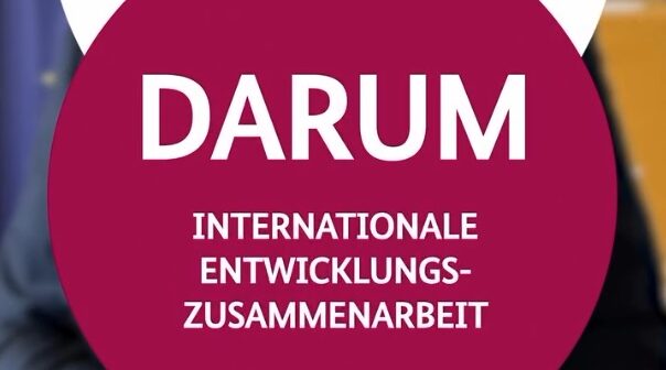 Kampagnenbild #Darum Internationale Entwicklungszusammenarbeit