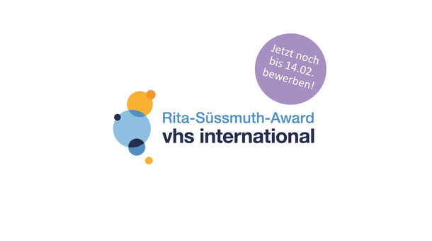 Logo Rita-Süssmuth-Award vhs international