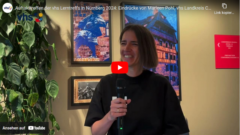 Interview mit Marleen Pohl, vhs Landkreis Cham